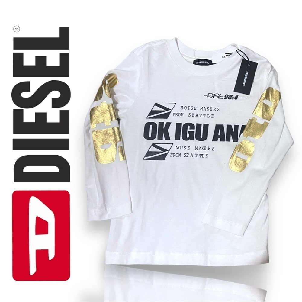 Authentic boys diesel long sleeve top new​​​